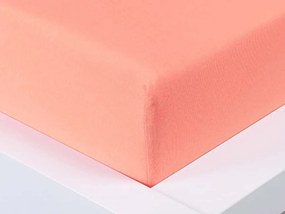 XPOSE® Jersey plachta Exclusive - lososová 160x200 cm