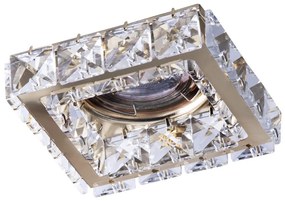 Azzardo AZ4412 - Podhľadové svietidlo ESTER 1xGU10/50W/230V hranatý zlatá