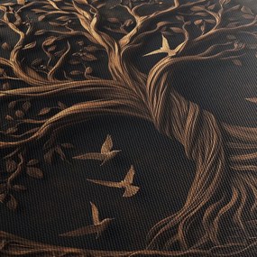 Obraz – Drevený strom života (90x60 cm)