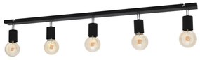 Bodové svietidlo TUNE 5xE27/20W/230V čierna
