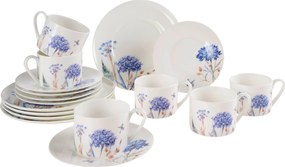 XXXLutz KÁVOVÝ SERVIS jemný kostný porcelán (fine bone china) keramika Novel - Jedálenské sety - 007136064502