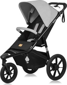 Lionelo - Športový kočík AZURA čierna/sivá