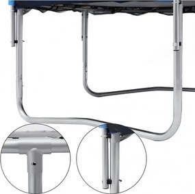 Záhradná trampolína SONGMICS 305 cm (10FT) STR10FT – s bezpečnostnou sieťou