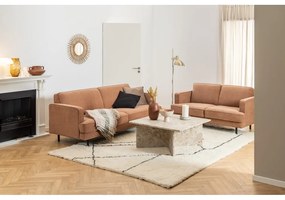 Béžový mramorový konferenčný stolík 90x90 cm Vega – Actona