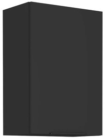 Kuchynská skrinka Siena čierna mat 50g-72 1f