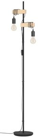 Eglo 43516 - Stojacia lampa TOWNSHEND 2xE27/10W/230V