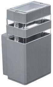 BERGE LED vonkajšie svietidlo INEZ strieborné - 1 x GU10 - 230V