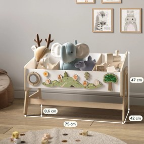 Polica na hračky/stôl LILU