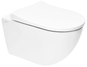 WC závesné VitrA S60 biele vrátane sedadla, zadný odpad 7510-003-6288