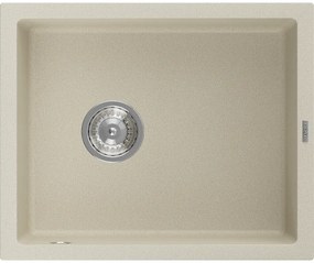 Mexen Pedro - drez granitový 56,0x46,0cm, 1-komorový, béžová, 6508561000-69