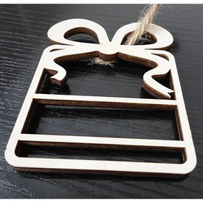 Drevená dekorácia na stromček I SENTOP PR0030-Vianoce HEU-