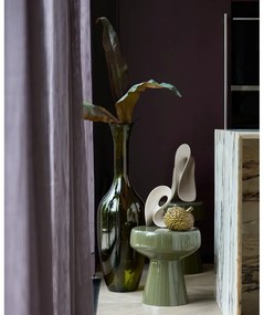 Kovový okrúhly odkladací stolík ø 38 cm Dakwa – Light &amp; Living