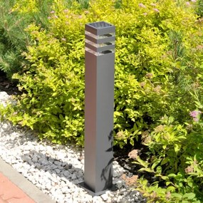 Vonkajšia lampa TEKSAS 1xE27/12W/230V IP44 74 cm antracit