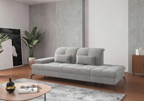 XXXLutz LEŇOŠKA, textil, strieborná Sit & More - Online Only obývacie izby - 000144011577