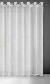 ZÁCLONA NA KRÚŽKOCH LUNA 300X250 CM BIELA