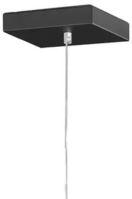 ONLI - Luster na lanku FORESTA 1xE27/15W/230V čierna