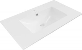 Mexen Atena zápustné umývadlo na dosku 80 x 46 cm, biele - 25018000