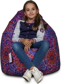 Sedací vak Sako Modern polyester TiaHome - Fialový Ornament