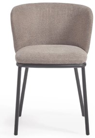 Svetlohnedá jedálenská stolička Ciselia – Kave Home