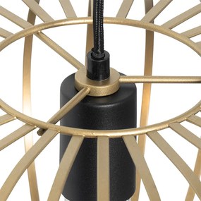 Dizajnové závesné svietidlo mosadz - Johanna