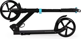 Bauerkraft Skladacia mestská kolobežka pre deti a mládež, nastaviteľná 95–105 cm, 200 mm s odpružením