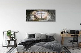 Obraz plexi Cave ľahký cross jesus 120x60 cm