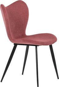 Jedálenská stolička červená DCL-1031 RED2