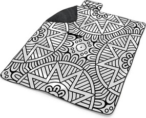 Sablio Plážová deka Hviezdy mehendi: 200x140 cm