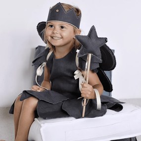 Ľanový kúzelný prútik grafitový so striebrom