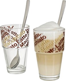 XXXLutz SADA NA LATTE MACCHIATO Leonardo - Poháre na kávu & poháre na čaj - 0038137290