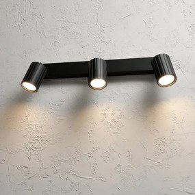 Brilagi - Bodové svietidlo CRISPINA 3xGU10/10W/230V čierna