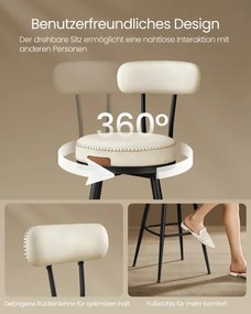 Set dvoch barových stoličiek EKHO LBC089W01