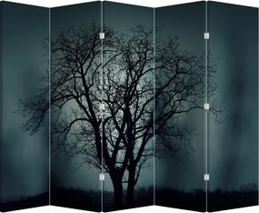 Paraván - Strom v zatmení (210x170 cm)