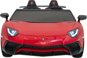 Vozidlo Lamborghini Aventador SV STRONG červené