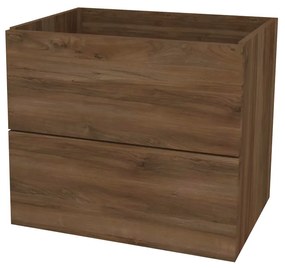 Mereo, Mereo Ponte, kúpeľňová skrinka 61 cm, Multidecor, Orech Pacifik tabákový, MER-CN290SOPT2