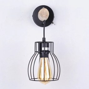 Globo 15326NW - Nástenné svietidlo MINA 1xE27/40W/230V