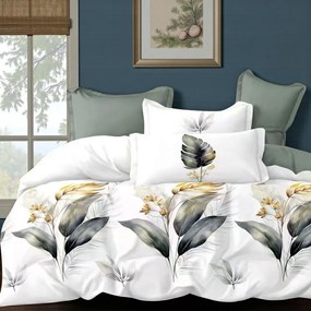 Krepové obliečky Homa CEREA WHITE 3-dielna sada 140x200 cm