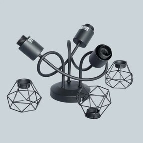 Brilagi - Prisadený luster CAGE 3xE14/40W/230V