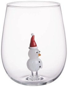 MERRY & JOY Pohár snehuliak 450 ml