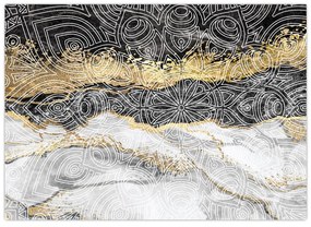 Obraz - Mandala v mramore (70x50 cm)
