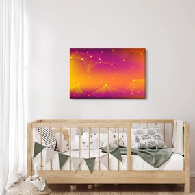 Farebný abstraktný obraz (90x60 cm)