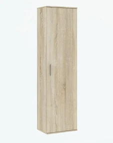 Úzka šatníková policová skriňa 50 cm SAVOY - dub sonoma