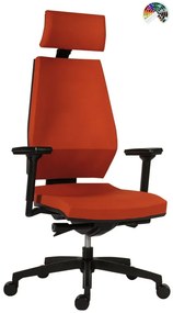 ANTARES Manažérska kancelárska stolička 1870 SYN MOTION čalúnenie SKAI koženka