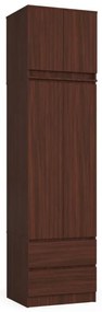 Skriňa s nadstavcom S 60 cm 2D 2SZ CLP wenge