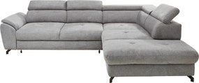XXXLutz ROHOVÁ SEDAČKA, textil, sivá Stylife - Sedačky - 00055300952K