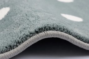 Koberec FD Lush bodky, mätový kruh