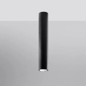 Sollux SL.1002 - Bodové svietidlo LAGOS 1xGU10/10W/230V 40 cm čierna