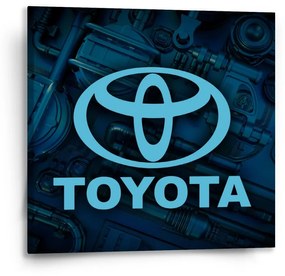 Sablio Obraz Logo Toyota Motor - 50x50 cm