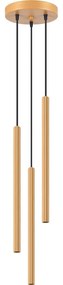 Sollux SL.1342 - Luster na lanku ARCHE 3xG9/8W/230V zlatá