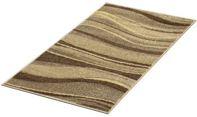 Koberce Breno Kusový koberec PORTLAND 1598/AY3D, hnedá, viacfarebná,67 x 120 cm